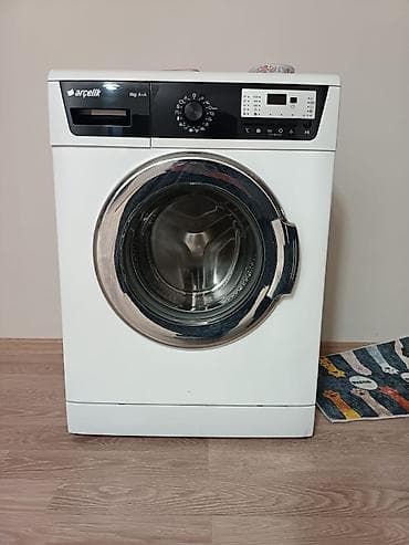 Arçelik paltaryuyan maşın - Ön yükləməli, paslanmayan polad baraban - — 1