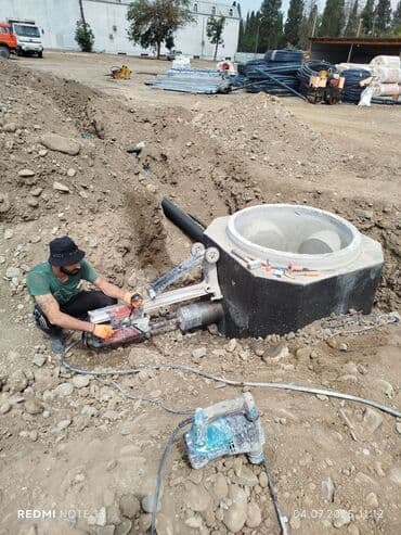 ремонт душевых кабин: Beton kesme, beton deşmə — 1