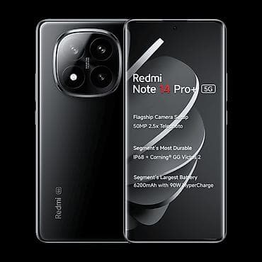iphone 15 pro ekran: Redmi Note 14 Pro+, 512 GB, rəng - Qara, Zəmanət, Barmaq izi — 1