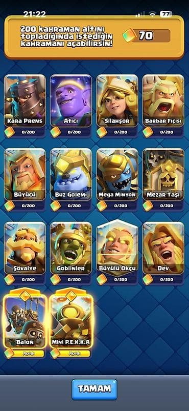 Clash Royale hesabı – “Mirvalex” - Kupa Yolu: 12 772, 30-cu Arena - — 9
