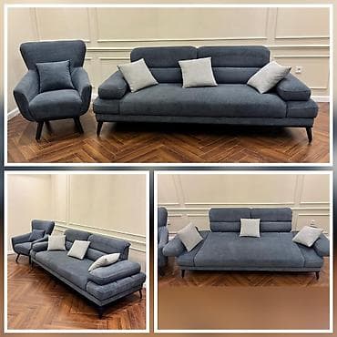 İşlənmiş, Divan, 2 kreslo