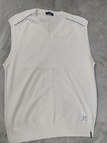 paltar ipi: Məhsul: Kişi geyim dəsti – sviter jilet və svitşört. Ağ olan 10 man — 1