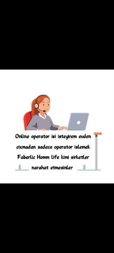 satıcı iş: Оператор Call-центра. Без опыта — 1