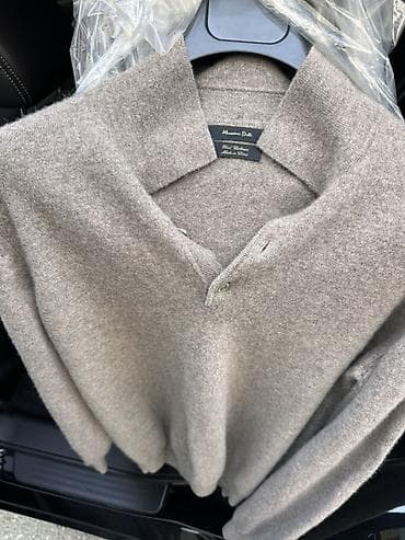 Sviterlər: Sviter, Massimo Dutti, M, rəng - Qəhvəyi — 2