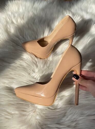 qadın maşınlarının qiyməti: Tuflilər, Asos, Ölçü: 36, rəng - Bej, Yeni — 3