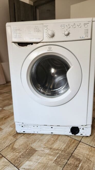 islenmis mator: Стиральная машина Indesit, 6 кг, Б/у, Автомат, Есть сушка, Нет кредита — 3