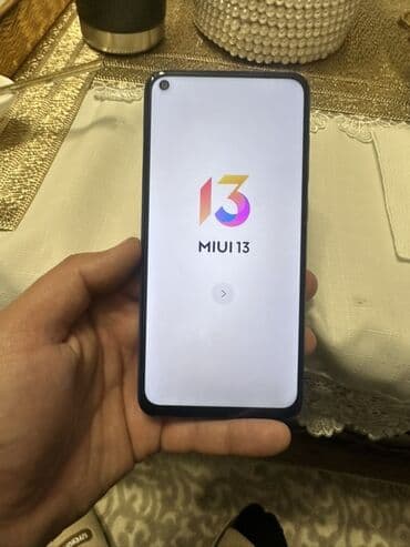 Apple iPhone: Redmi Note 9, 64 GB, rəng - Mavi, Barmaq izi — 1
