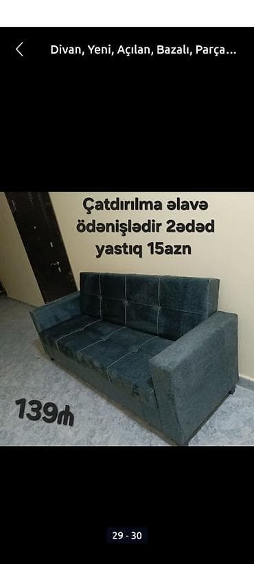 Divanlar: Divan, Yeni, Açılan, Bazalı, Parça, Ödənişli çatdırılma — 2