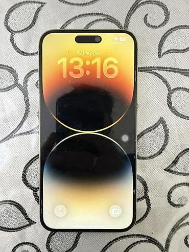 IPhone 14 Pro Max, 256 GB, Qızılı, Face ID