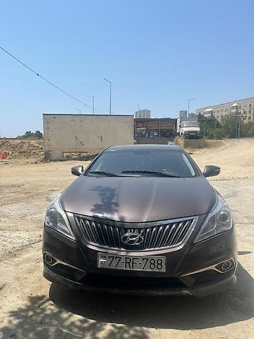 Продажа авто: Hyundai Grandeur sedan - Rəng: tünd qəhvəyi/metalik - Kuzov: 4 qapılı — 4