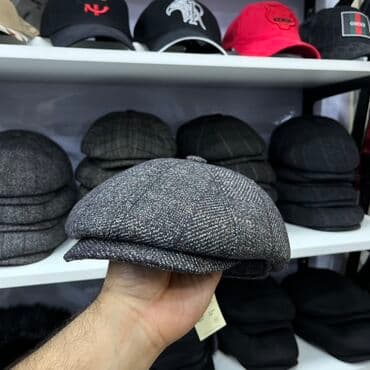 Klassik “newsboy/flat cap” papaqları - Stil: 8 panelli klassik