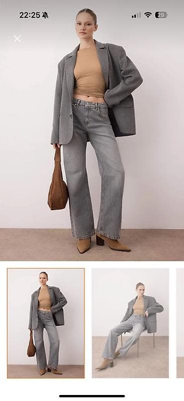 Cinslər, Trendyolmilla, M, rəng - Boz