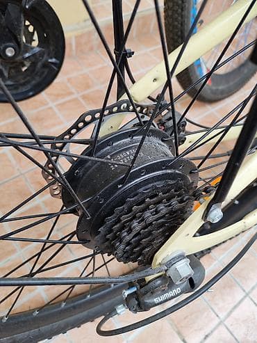 Детские велосипеды: Б/у Электровелосипед 26", скоростей: 8, 350-500 Вт, Самовывоз — 9