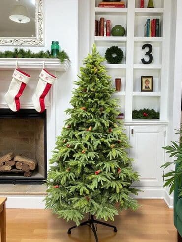 Pərdə və jalüzlər: 🎄Yeni il agaçi 120sm-65₼ 150sm-76₼ 180 sm-90₼ 210sm-115₼ 250sm-155₼ — 2