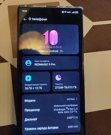 2 ci el tv: REDMAGIC 9 Pro oyun smartfonu Güclü performans və oyun üçün — 4