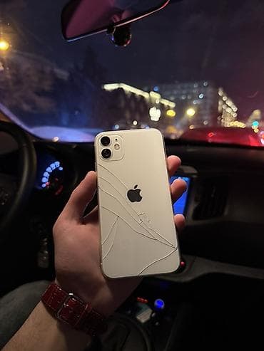 aple: IPhone 11, 64 GB, Ağ, Face ID — 2