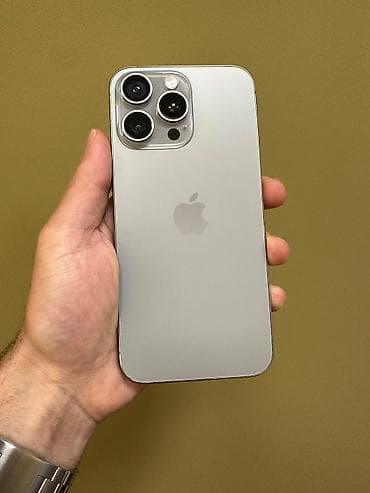 IPhone 15 Pro Max, 256 GB, Natural Titanium, Face ID