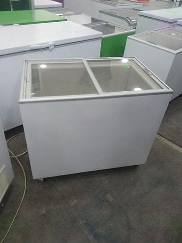 Холодильное оборудование: Şüşə sürgülü qapaqlı dondurucu vitrinlər - Təyinat: market, kafe — 2
