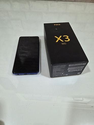 samsung a20 ekran: Poco X3 NFC, 128 GB, rəng - Göy, Sensor — 1