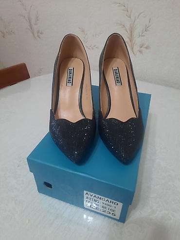 Tuflilər: Tuflilər, Ölçü: 36, rəng - Qara, Yeni — 1