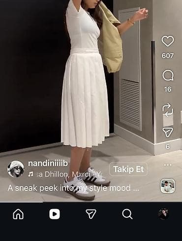 ayaqqabı əsli: Zara etek tezedir 
Önden razrezli model — 7