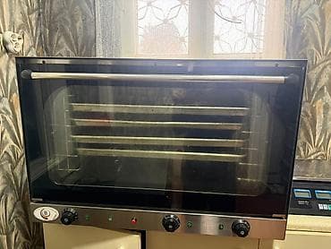 Kommersiya tipli elektrik sobası və xəmir mayalandırıcı (proofer)