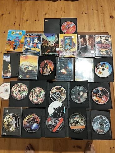 CD, DVD disklər: Böyük CD/DVD kolleksiyası – musiqi, proqram, film və oyun diskləri — 3