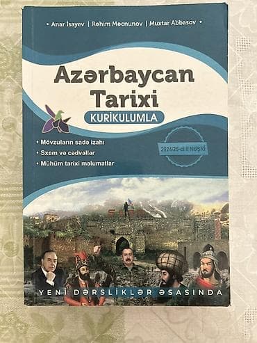 Məhsul: “Azərbaycan Tarixi – Kurikulumla” (2024/25-ci il nəşri) lalafo.az -da Məhsul: “Azərbaycan Tarixi – Kurikulumla” (2024/25-ci il nəşri)