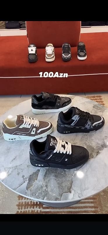 louis: Krossovkalar – müxtəlif rəng kombinlərində şık dizayn Üst material — 1