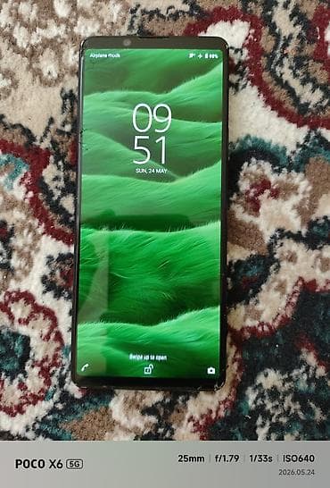səs dinamik: Sony Xperia 1 II, 256 GB, rəng - Qara, Sensor, Barmaq izi, Simsiz şarj — 2