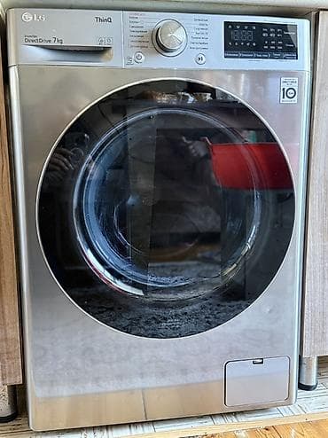 Texnikanın təmiri: İdeal vəziyyətdədir.LG ThinQ paltaryuyan maşın – Inverter Direct Drive — 1