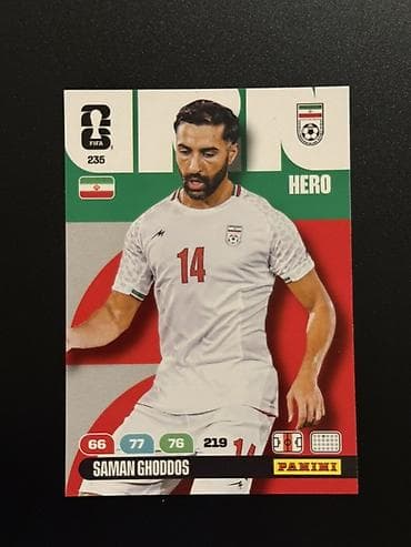 gitara barter: Saman Ghoddos 🇮🇷 Panini Adrenalyn XL FIFA World Cup 2026 kolleksiya — 1