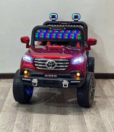 ucuz uşaq maşınları: Tayota dözülməzliyi ilə bütün markalara numunədir ) Uşaqlar üçün jeep — 2