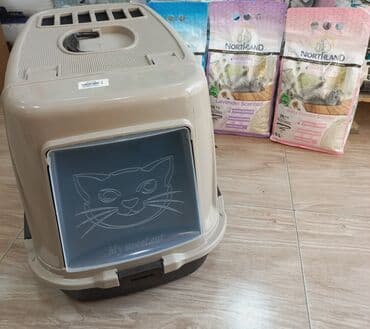 chappi it yemi: Məhsul: Pişik tualeti və örtülü pişik tualet kabinləri (bir neçə — 2