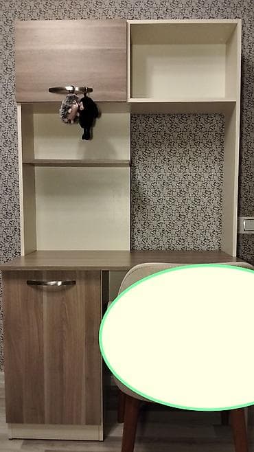 stul bar: ((6597))*Asya* Qiymet.120 azn. Yazi masasi. Heç bir problemi yoxdur — 1