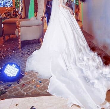 masin bezeyi: Zərif detallar ilə bəzədilmiş gəlinlik - Model: A-kesim, balıqquyruğu — 5