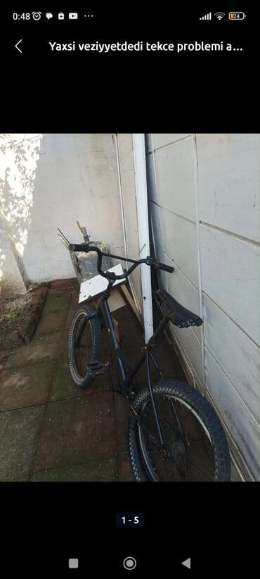 ikinci el velosipedler: İşlənmiş BMX velosipedi Stels, 20", sürətlərin sayı: 1, Ünvandan götürmə — 4