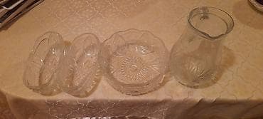 Körpükənarlı kəsimli şüşə dəst - Dəst tərkibi: 1 ədəd şüşə