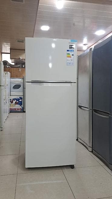 xaladenik ev ucun: 2 qapılı Samsung Soyuducu Satılır, rəng - Ağ, Təkərli — 1