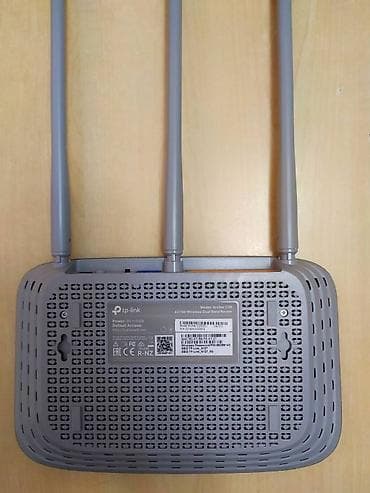 rengli printer satilir: TP-Link - 5Ghz tezlikdə işləyən modem router TP-Link - AC750 - C20 — 4