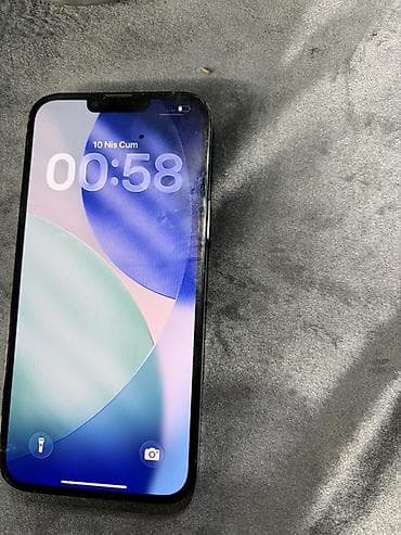 a 12 64: IPhone 13 Pro Max, Gümüşü, Face ID — 2