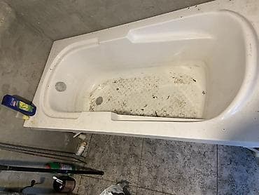 hamam caqquzi: Akril hamam vannası və karkas - Material: akril - Forma: düzbucaqlı — 2