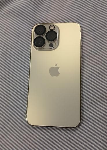IPhone 13 Pro, 128 GB, Matte Gold, Barmaq izi, Simsiz şarj, Face ID lalafo.az -da IPhone 13 Pro, 128 GB, Matte Gold, Barmaq izi, Simsiz şarj, Face ID
