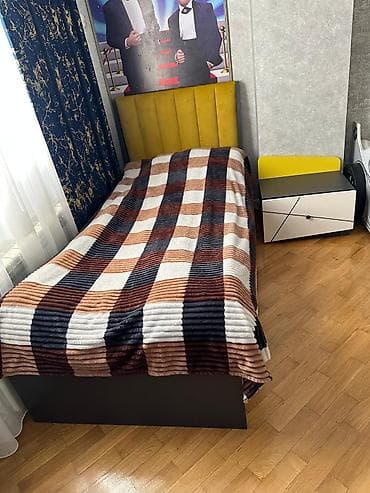 restoran masa: Oğlan və qız üçün, İşlənmiş, Təknəfərlik çarpayı, Yazı masası, Dolab, Tumba — 3