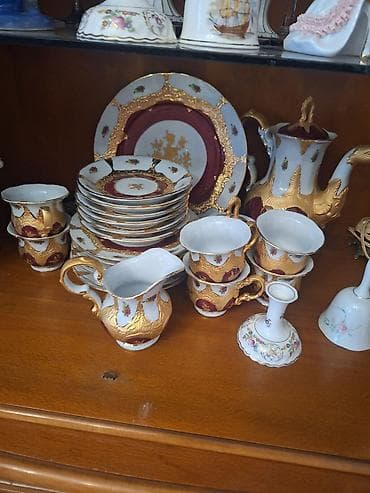 süd alıram: Çay dəsti, rəng - Ağ, Farfor — 7