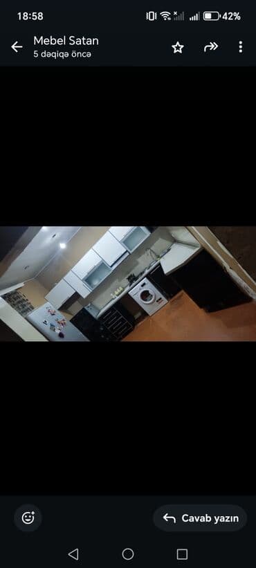 pec: Mətbəx mebel tecili satılır. Cox yaxsi veziyyetde. Ustde moyka qaz — 2