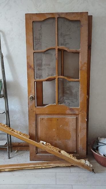 İşlənmiş Otaq qapısı Çərçivə ilə, Zəmanətsiz, Ünvandan götürmə