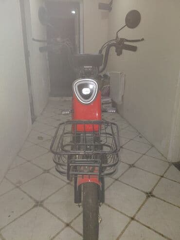 мотоцикл в баку: Elektrik skuter Xüsusiyyətlər: - Ön tərəfdə iri metal yük səbəti – — 1
