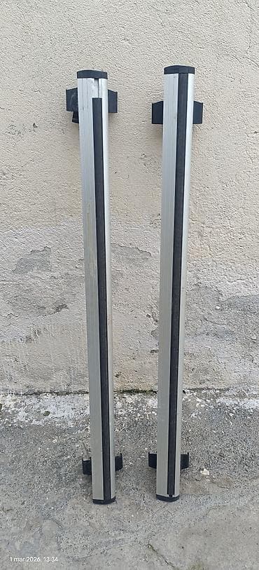 16 liq teker: Avtomobil üçün dam relsi (çarpaz rels) dəsti - Material: alüminium — 1