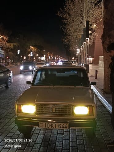 vaz 2107 pərdə: VAZ (LADA) 2107: 0.6 l | 2002 il 4500 km — 3